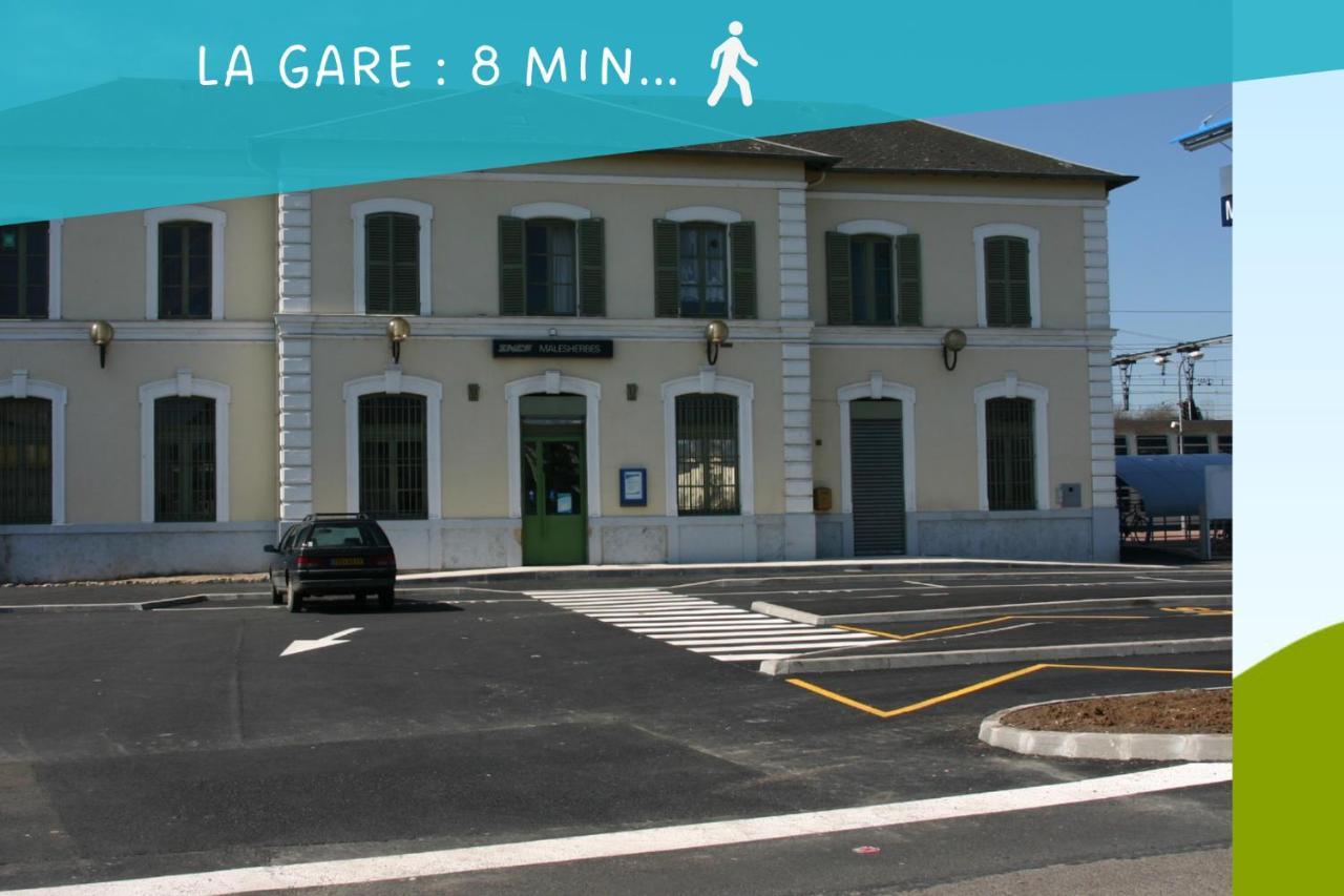 L'Emeraude Rez-De-Chaussee - Parking Prive -Zapart'Hotels Malesherbes Экстерьер фото